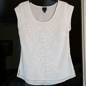 Bright white Worthington dress shirt